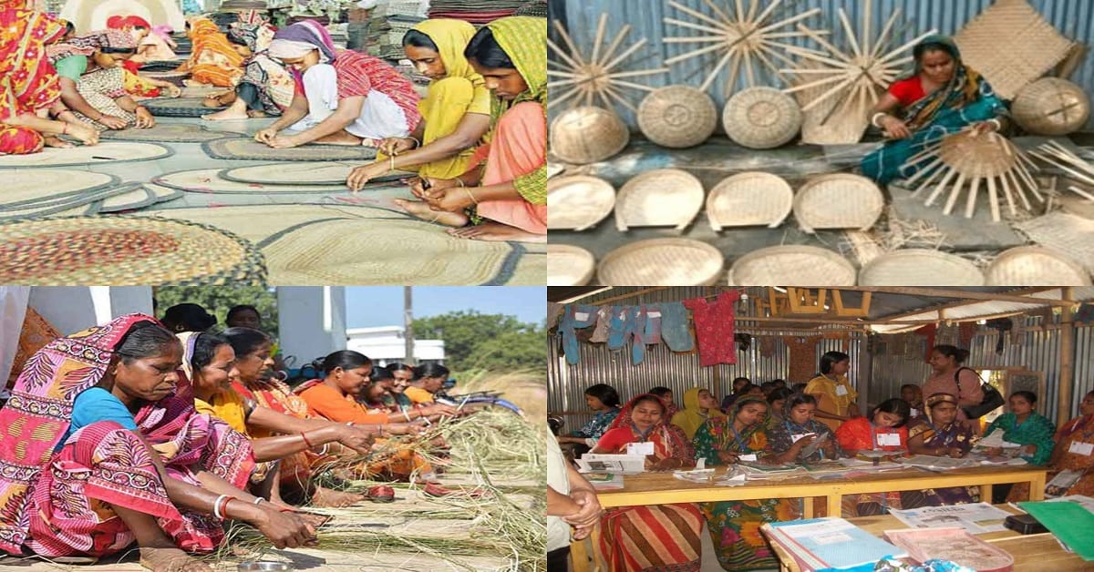 নারী ক্ষমতায়ন ও গৃহশিল্প উদ্যোগ
